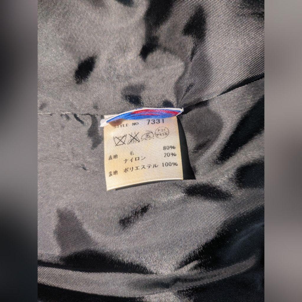 Schott ショット 714US ロング ピーコート 黒 S