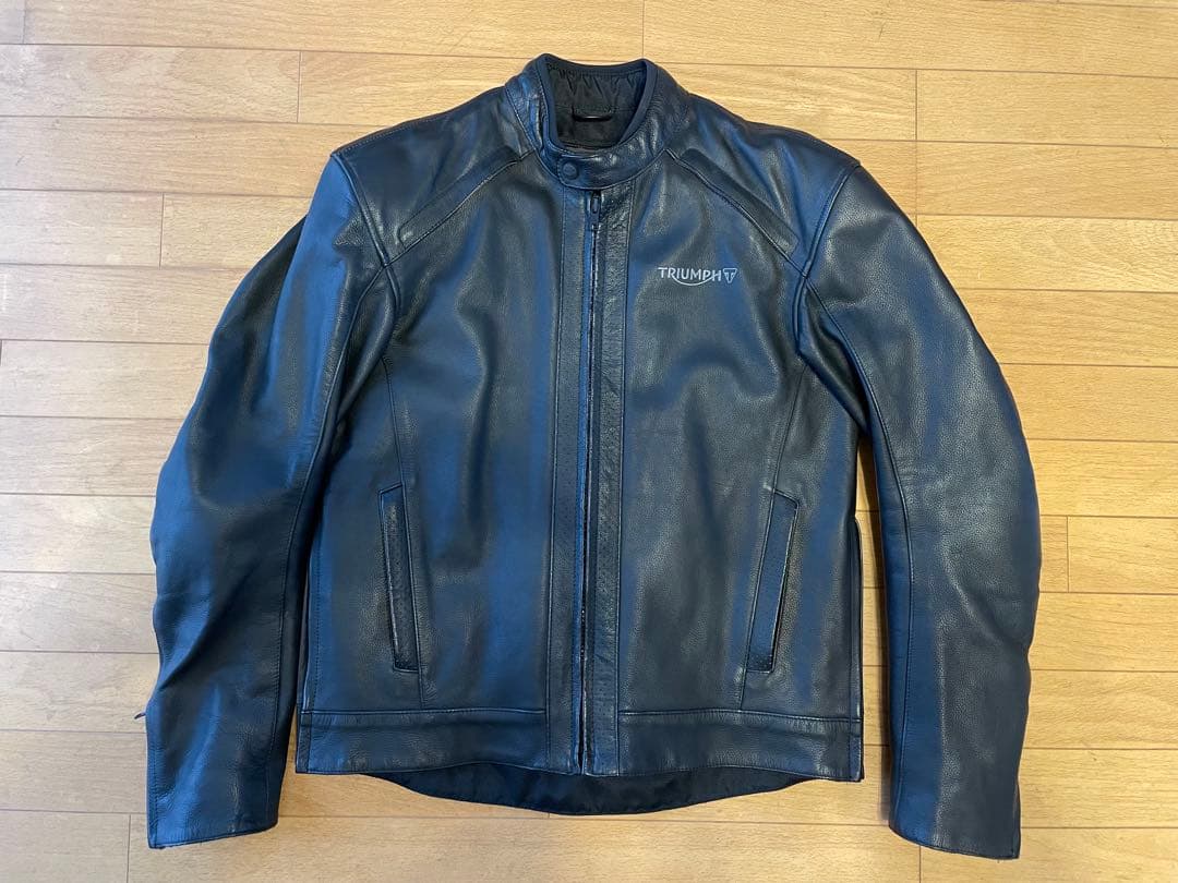 kawasaki　TRIUMPH トライアンフ レザージャケット