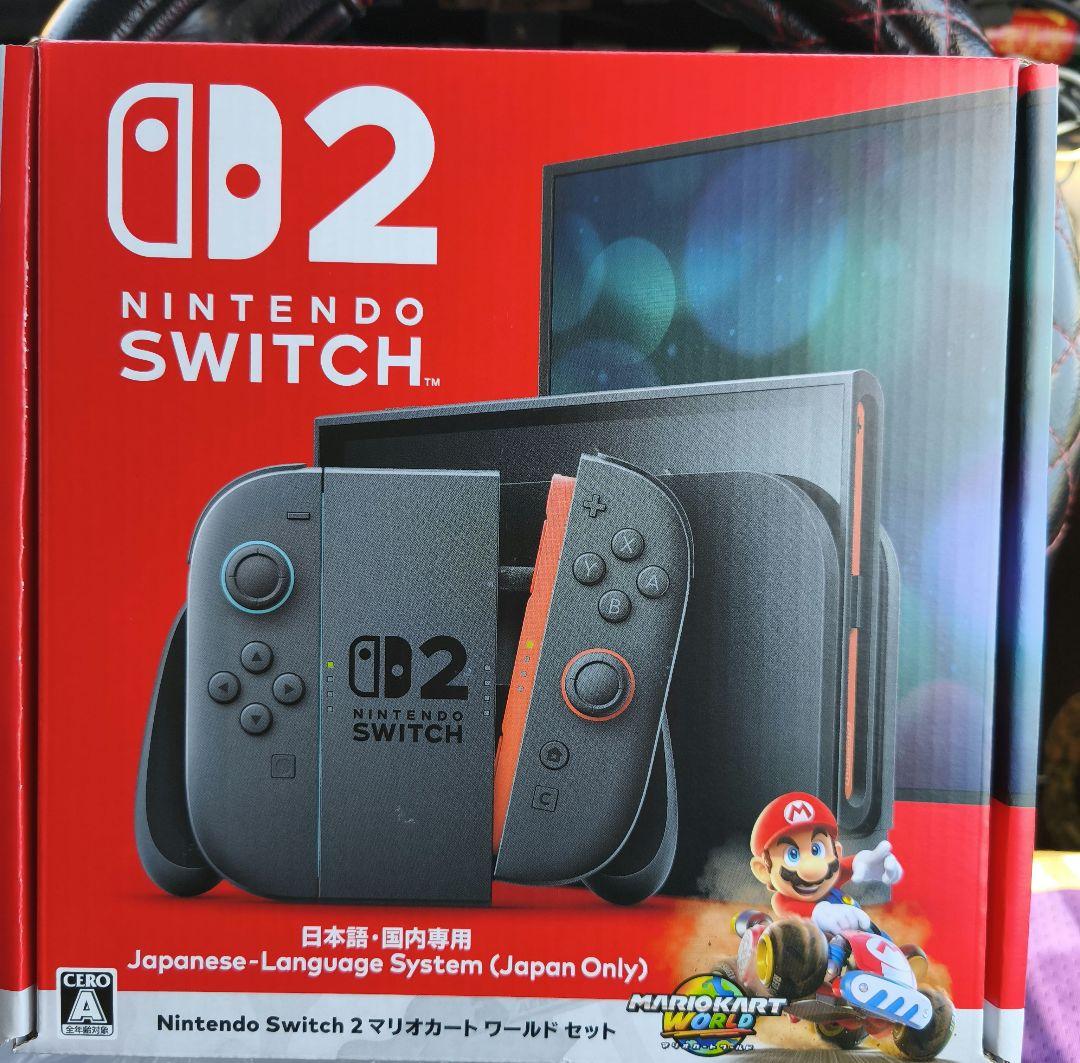 即発送Nintendo Switch 2日本語マリオカートワールドセット