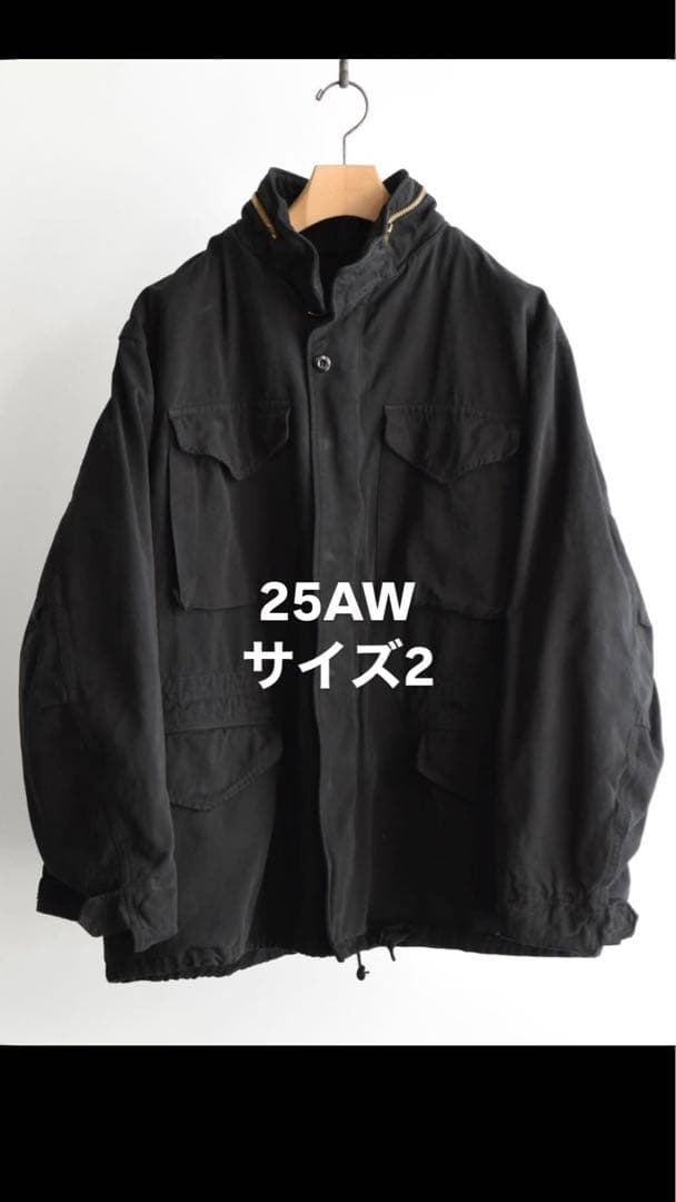 comoli 25AW 製品染めm65