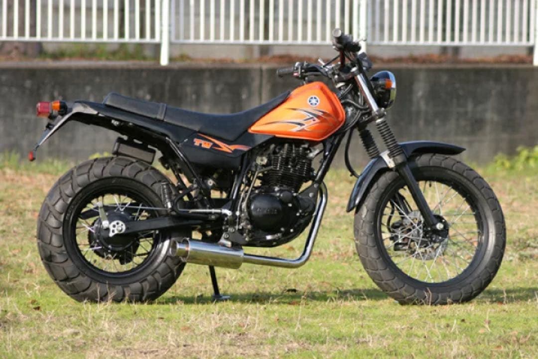 専用HMS ヤマハ 100φ砲弾マフラー2曲げ (Type2)