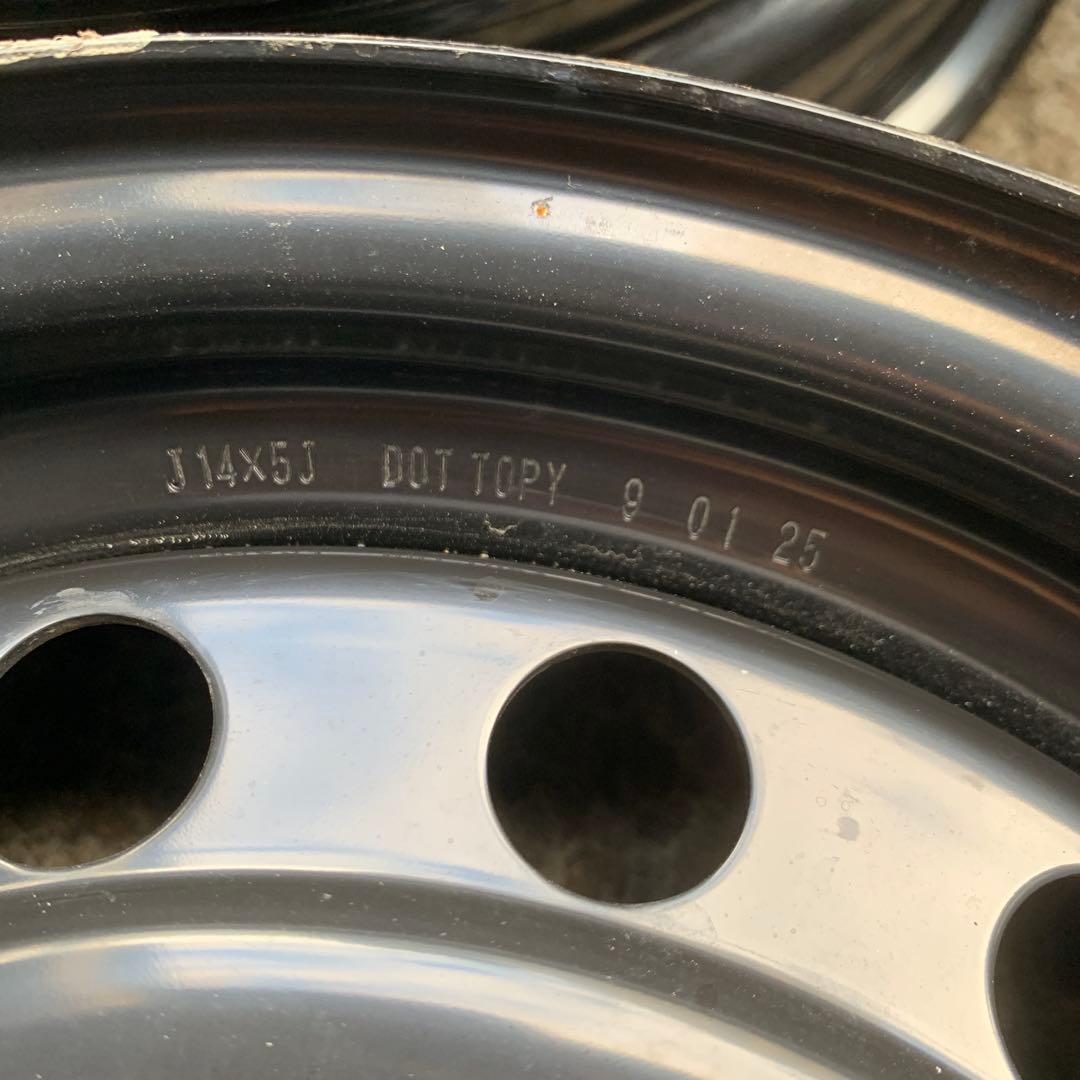 14インチ スチールホイール トヨタルーミー/タンク/トール純正 （青0594）