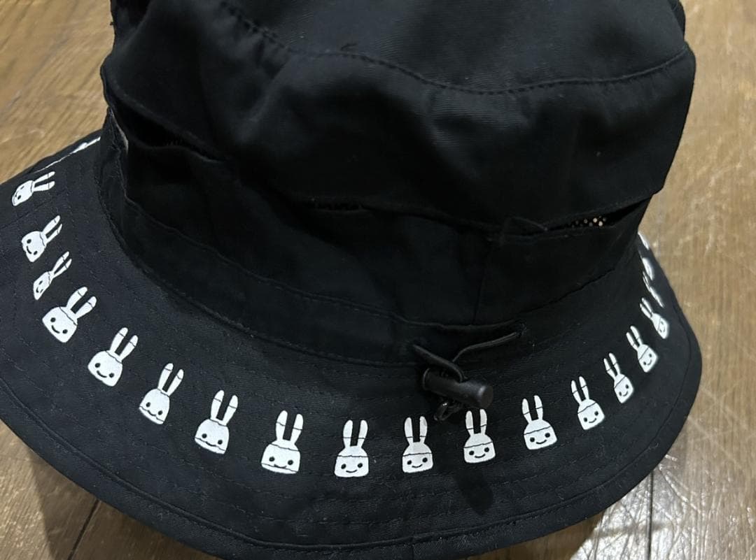 ＊キューン CUNE うさぎ いっぱい 通気メッシュ バケットハット