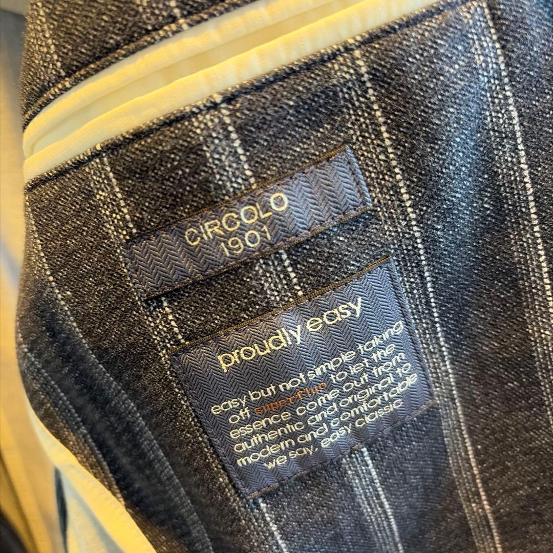 未使用品　チルコロCIRCOLO 1901 ストライプジャケット