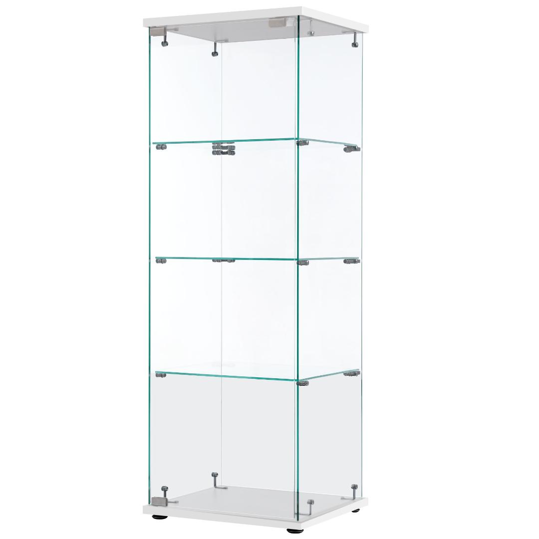 コレクションケース ガラスディスプレイキャビネット フィギュアケース 4段