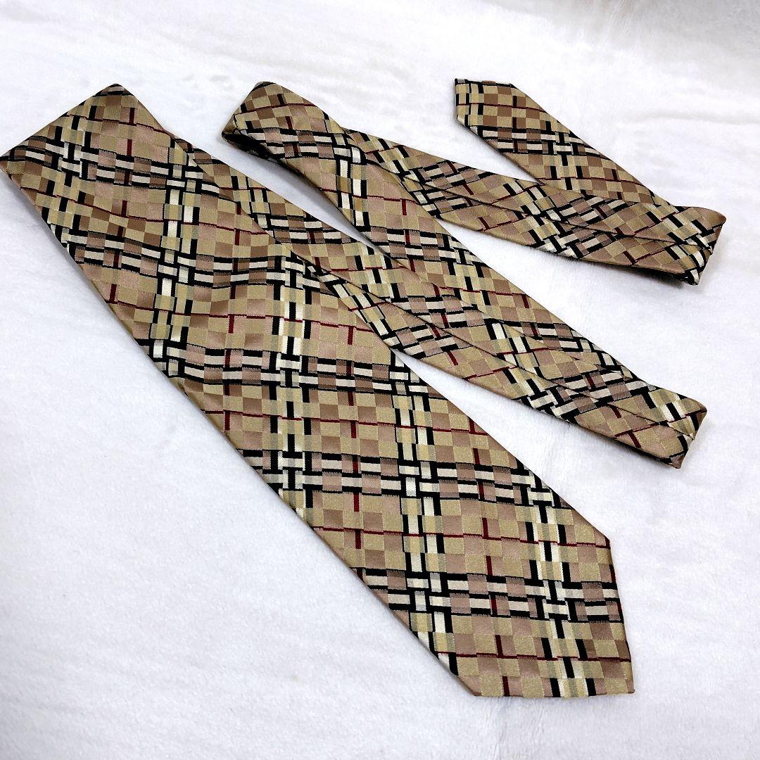 【タグ付】 バーバリーロンドン ノバチェック ネクタイ ヴィンテージ 希少