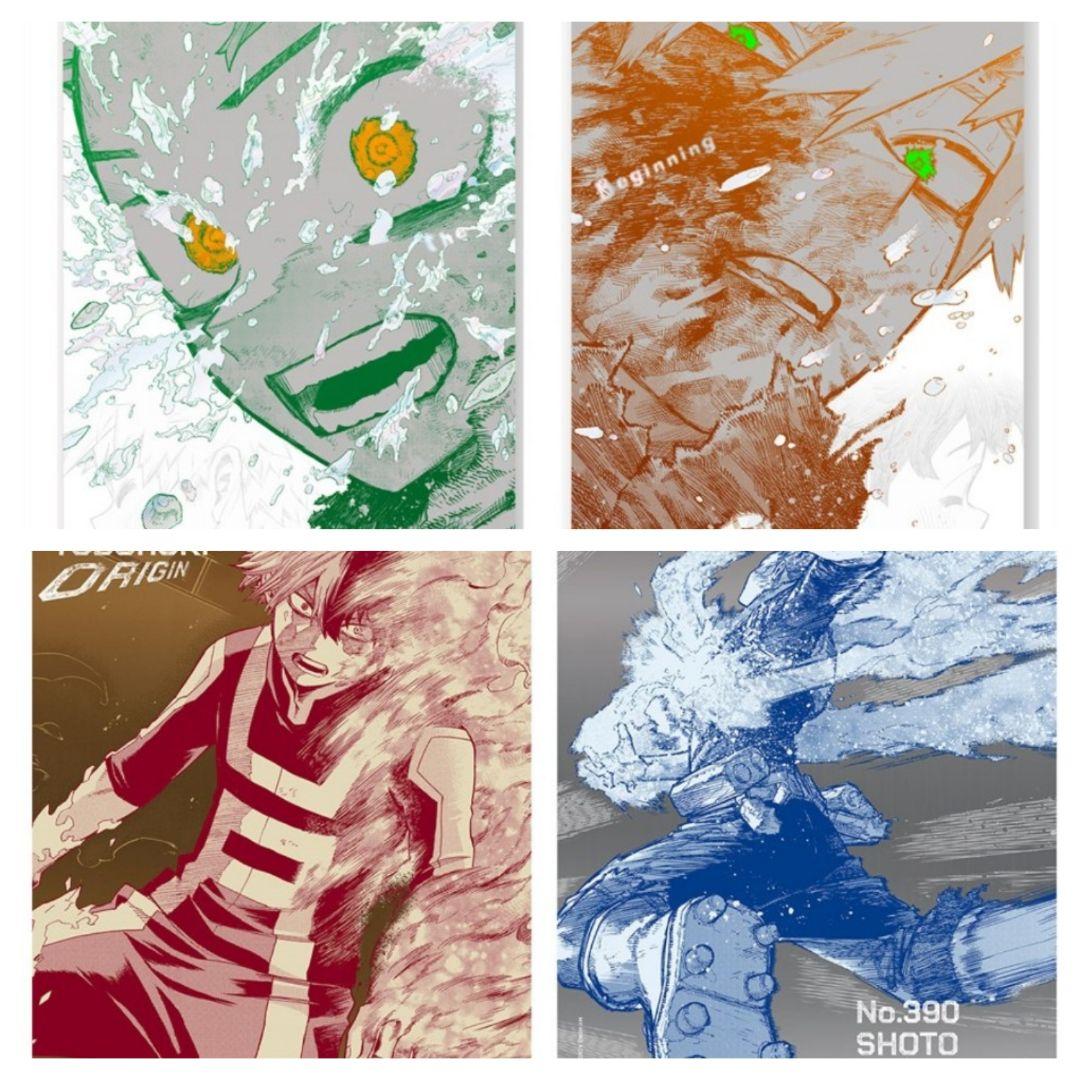 僕のヒーローアカデミア ヒロアカ原画展 ポスター 2枚セット 2点セット