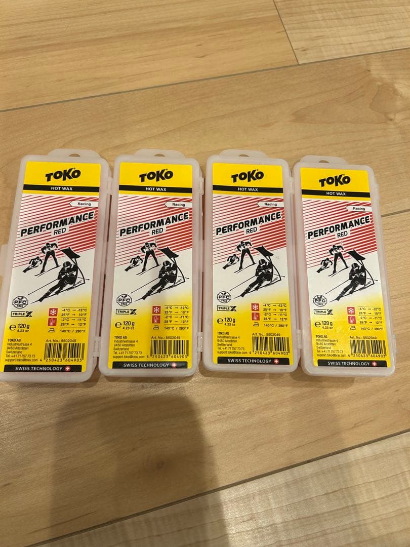 TOKO PERFORMANCE RED 4個セット