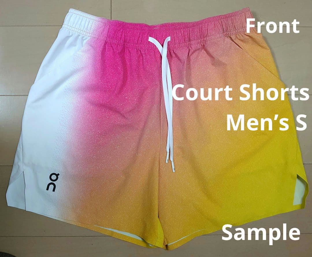 On Court Shorts Men’s S 全豪ver. (新品/未開封)