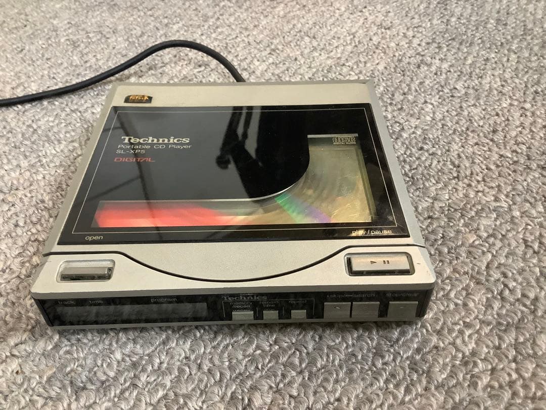 【Technics】テクニクス SL-XP5 ポータブルCD 動作確認済