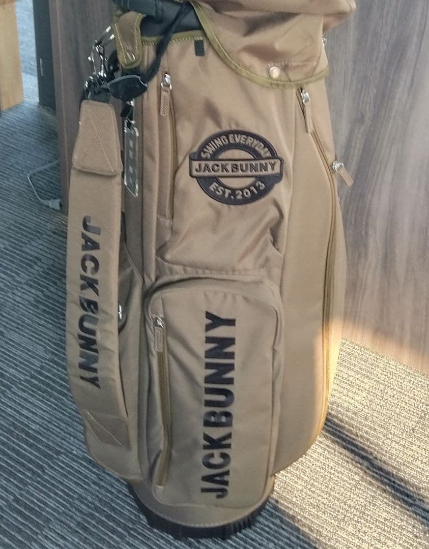 JACK BUNNY カーキーキャディバッグ