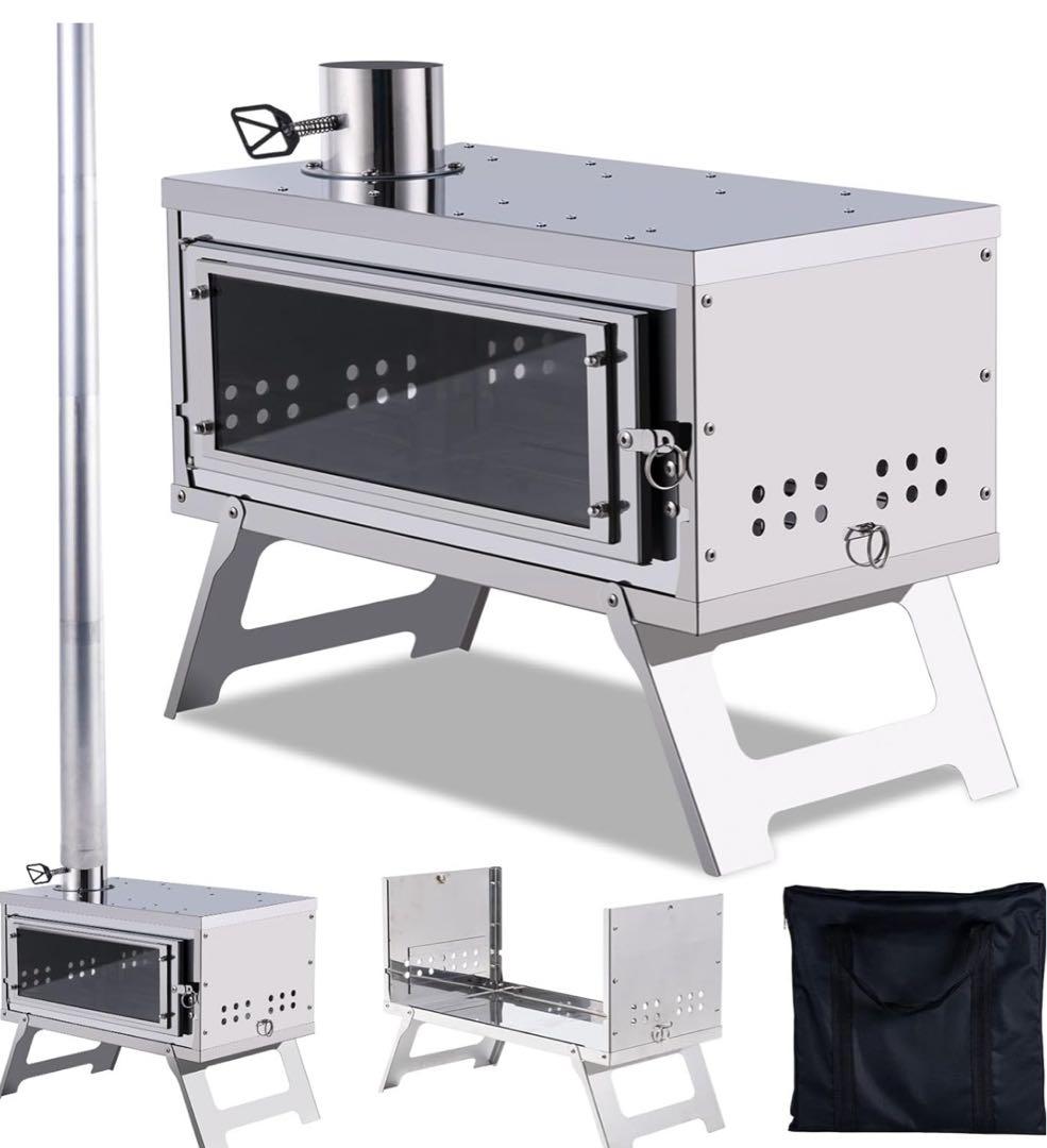 CHANGE MOORE 薪ストーブ 二次燃焼 折りたたみ コンパクト