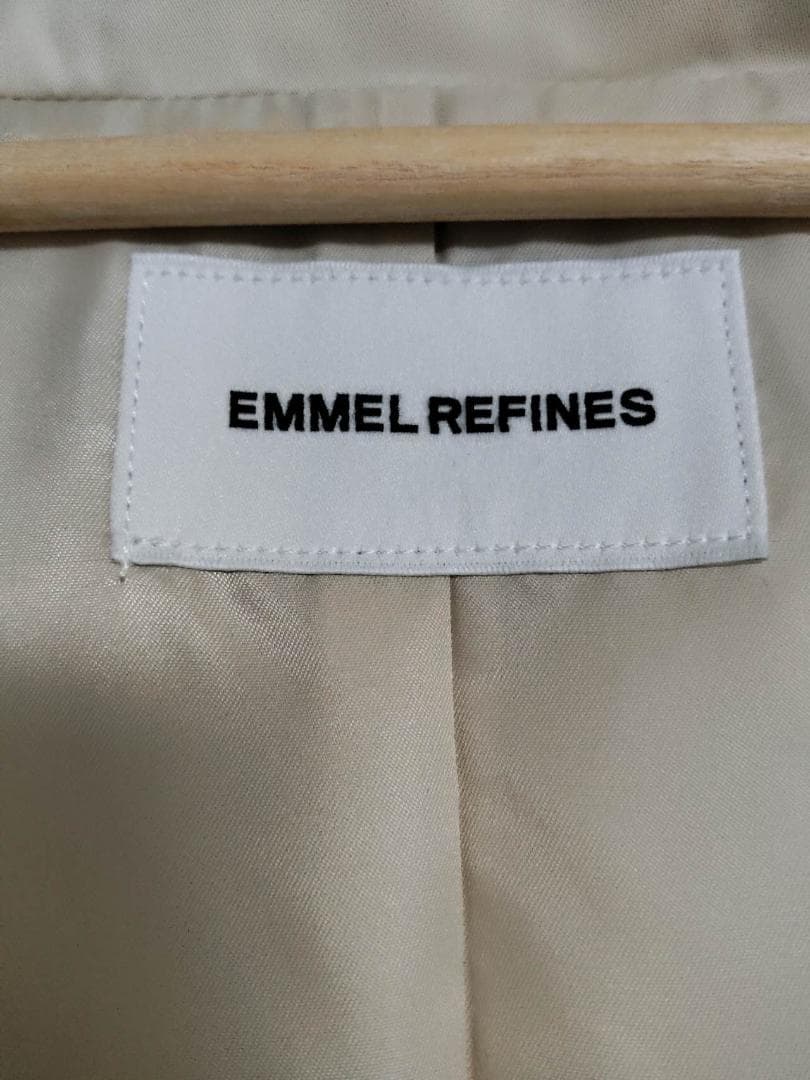 EMMEL REFINES EM ポンチョライク ナカワタ コート