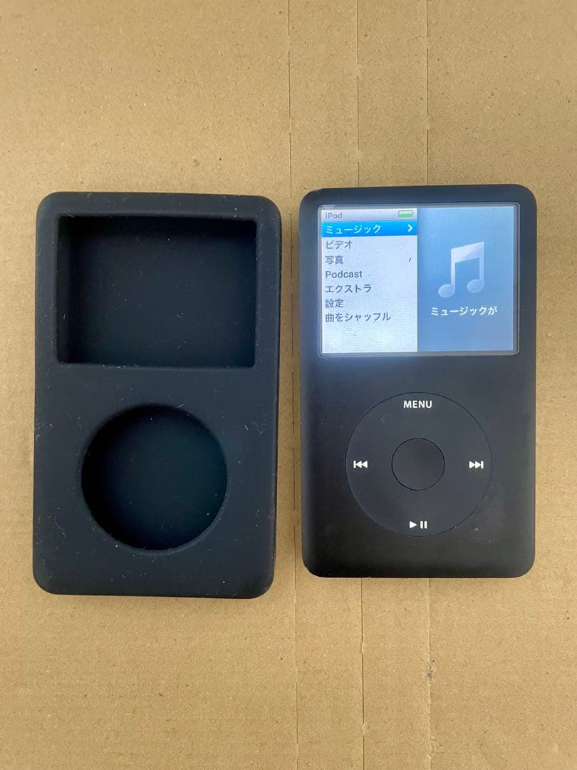 追記　iPod classic 80GB ブラック ケース・フィルム付