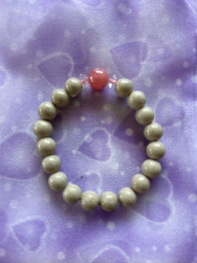 天然ラジウム石（北投石Hokutolite)ブレスレット