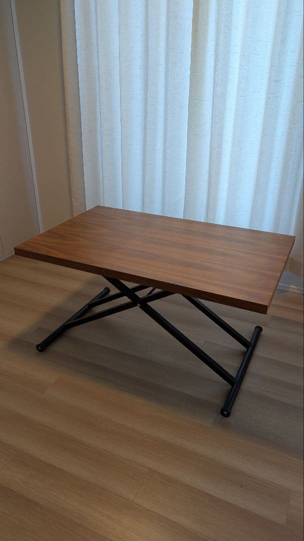 ニトリ昇降式テーブル 天板サイズ120×75