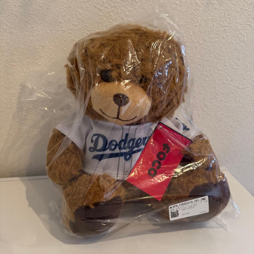 【MLB正規品】★ ふわふわベア ドジャース 大谷翔平 テディベア JAPAN