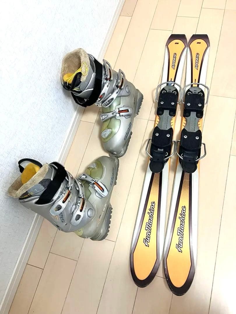 ATOMIC ショートスキー　スキーボード　 サロモン　 24 ブーツ　大阪