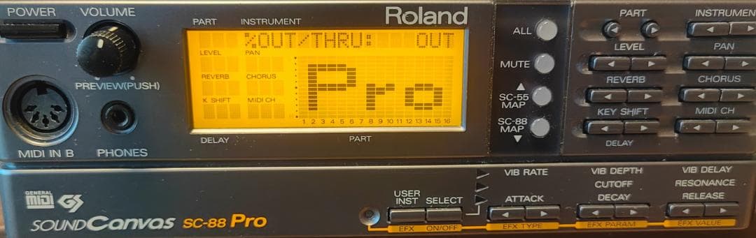 Roland SC-88Pro コンデンサ交換済み品