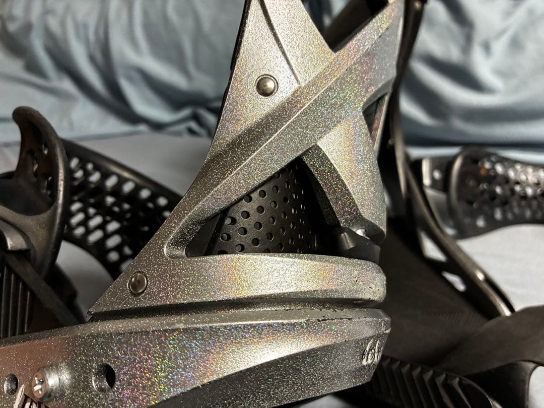 バートンBURTONバインディング【レクサ（レディースM）】シルバーフレークラメ