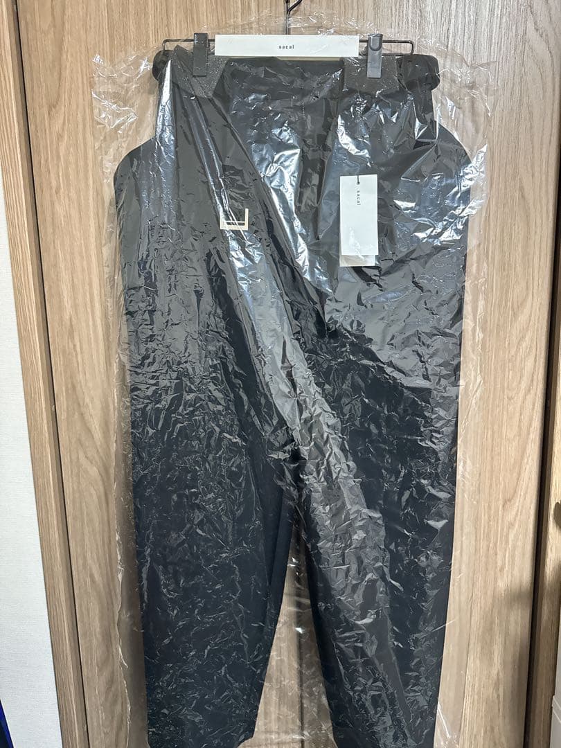 【定価以下】Sacai Suiting Bonding Pants black1