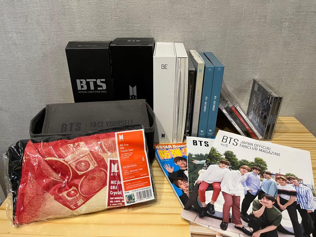 BTSセット（DVD、ペンライト、ブロマイド等）
