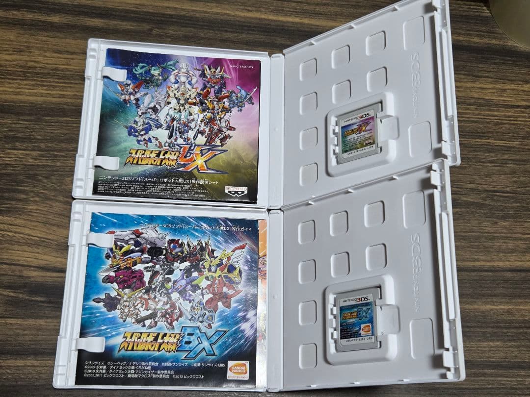 ☆3DSソフト スーパーロボット大戦UX・BX　2本セット