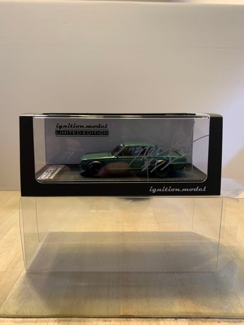 イグニッションモデル　1/43 スカイラインGT-R KPGC10 グリーン