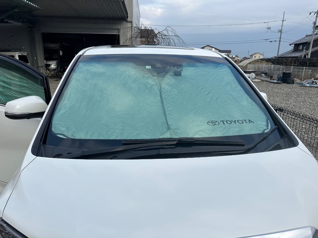 アルファード30純正日除け
