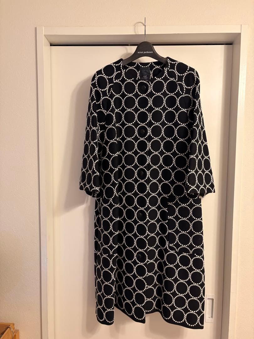 ミナペルホネン　タンバリンアウター　 アニバーサリー記念アウター♡