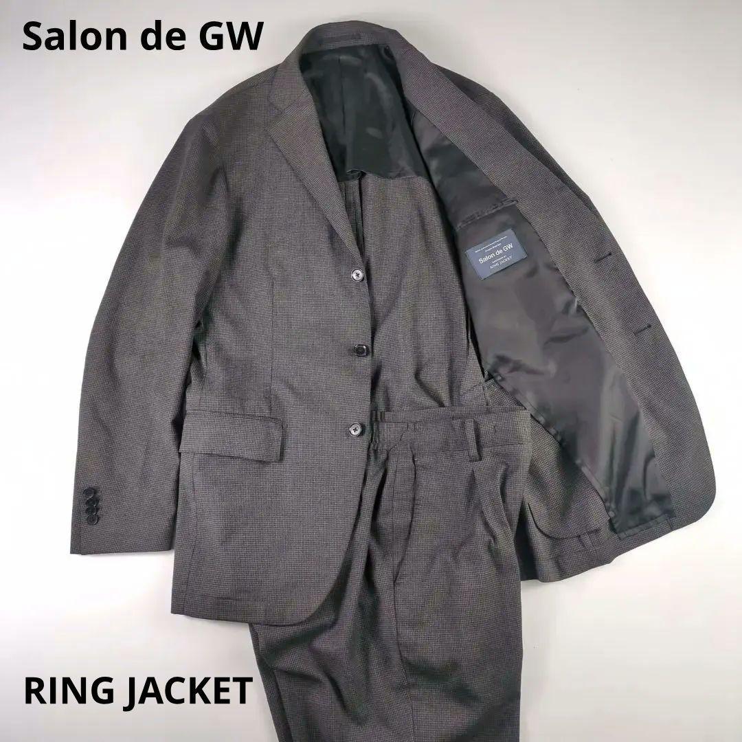 【高ストレッチ】Salon de GW リングジャケット カジュアルセットアップ