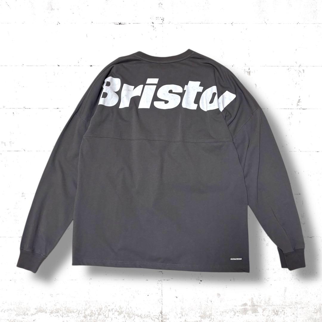 F.C.REAL.BRISTOL オーバーサイズ　ロンT カットソー　ビッグロゴ
