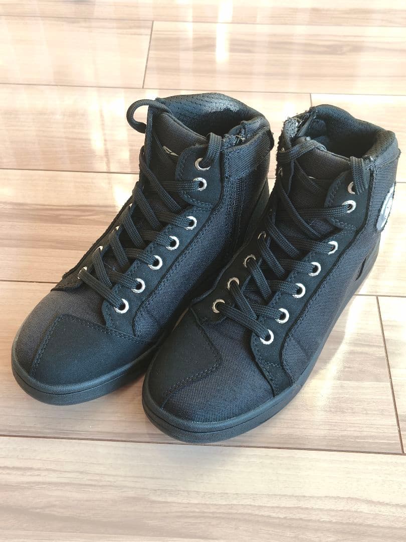 スコイコ MT016 ２りんかん限定色ブラック ライディングシューズ ブーツ