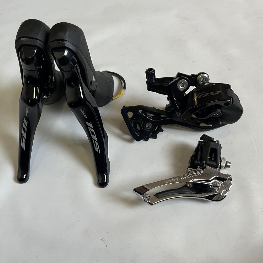 【低走行品】SHIMANO 105 R7120 機械式コンポーネント
