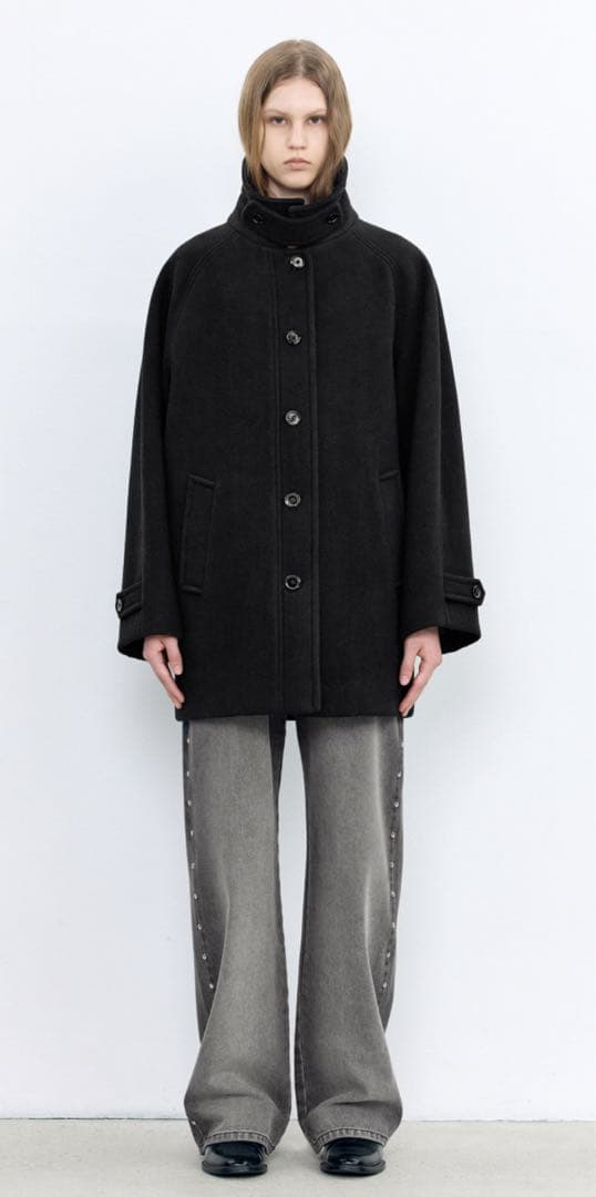最終価格 INSILENCE COAT BLACK S コート　Sサイズ