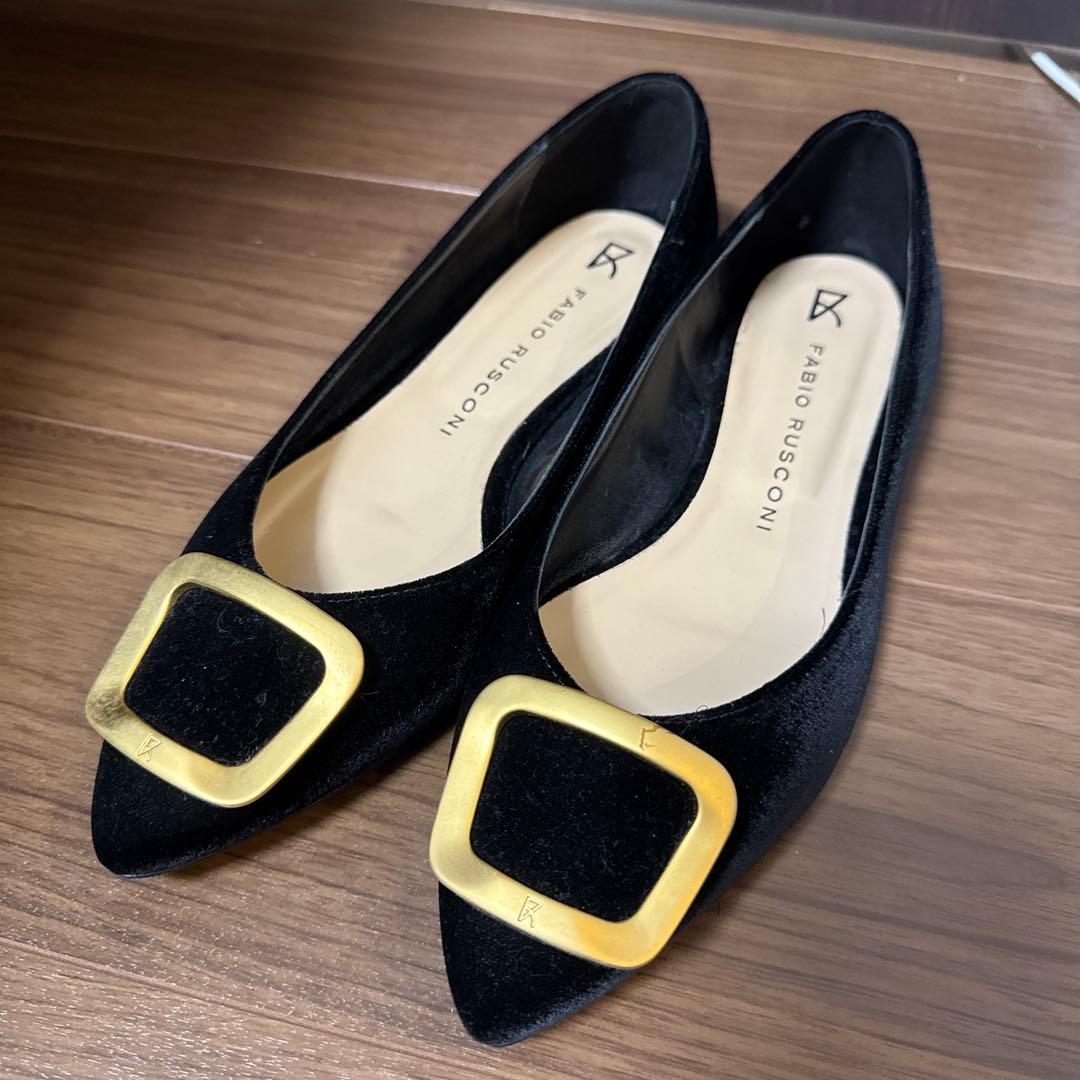 ファビオルスコーニ フラットシューズ 24センチ　サイズ38