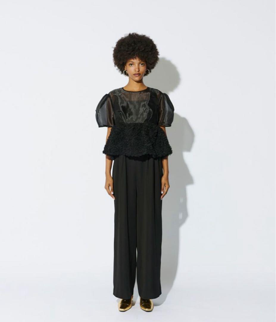 スーツ・フォーマル・ドレス ANDRESD swell peplum set up pants dress