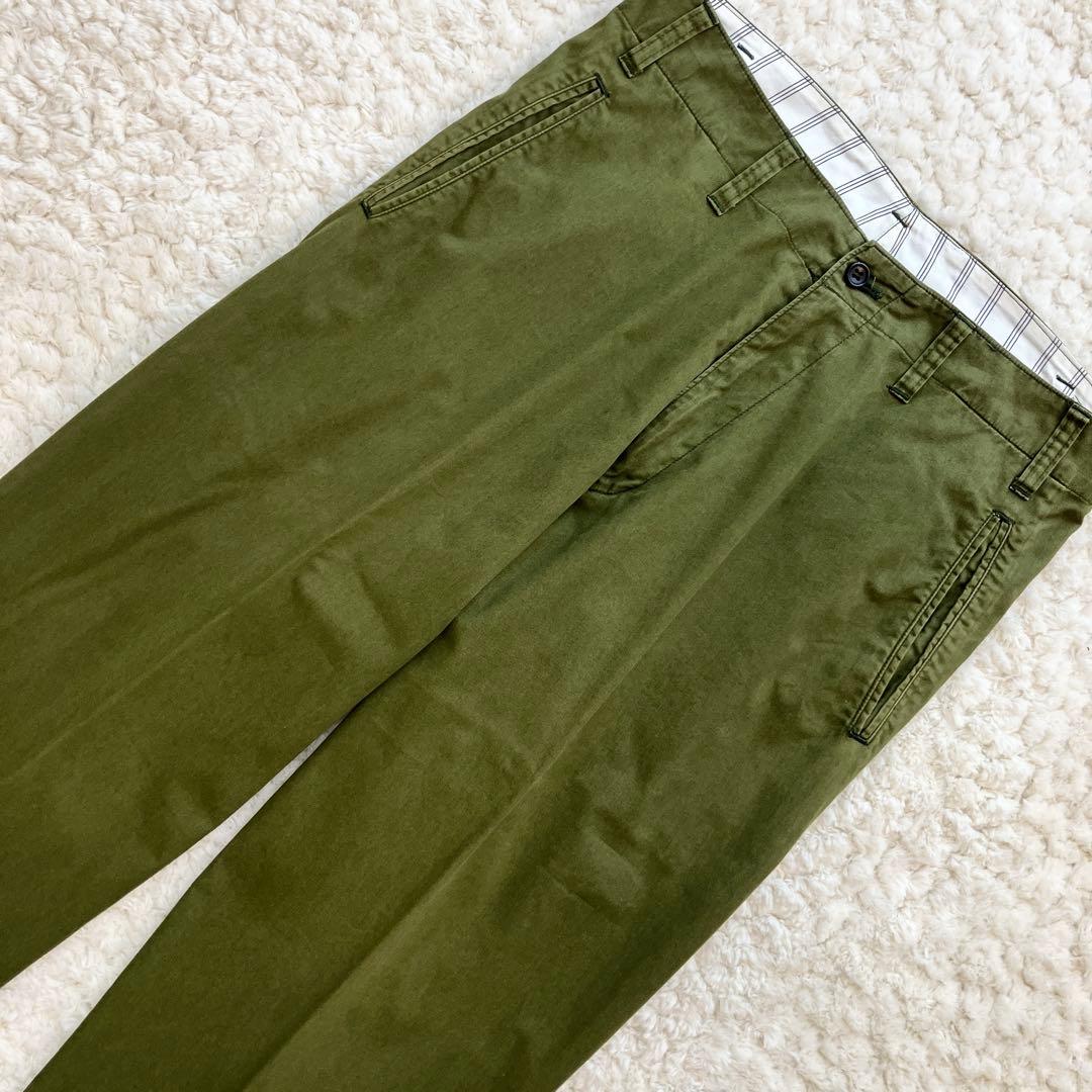 美品 90s初期 GOODENOUGH 立体裁断シンチバックパンツ M 裏原