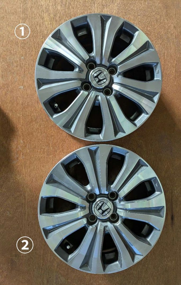 フリードスパイクGB３　アルミホイール 15インチその１