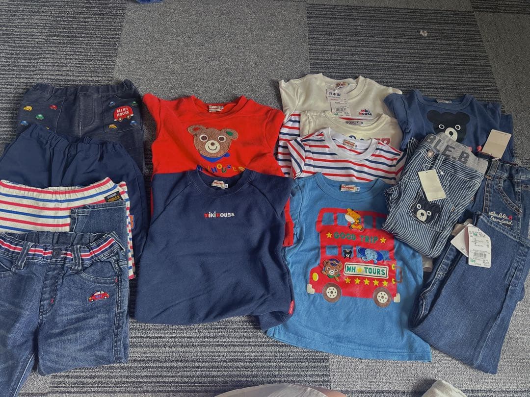 ミキハウス長袖100cm まとめ売り