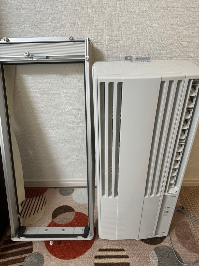 コロナルームエアコンウインド形冷房専用型式CW-1622R 2022年製