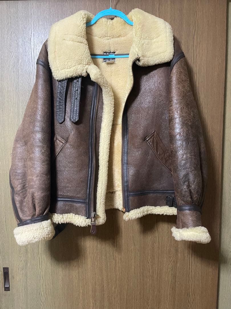 AVIREX フライトジャケット ムートン