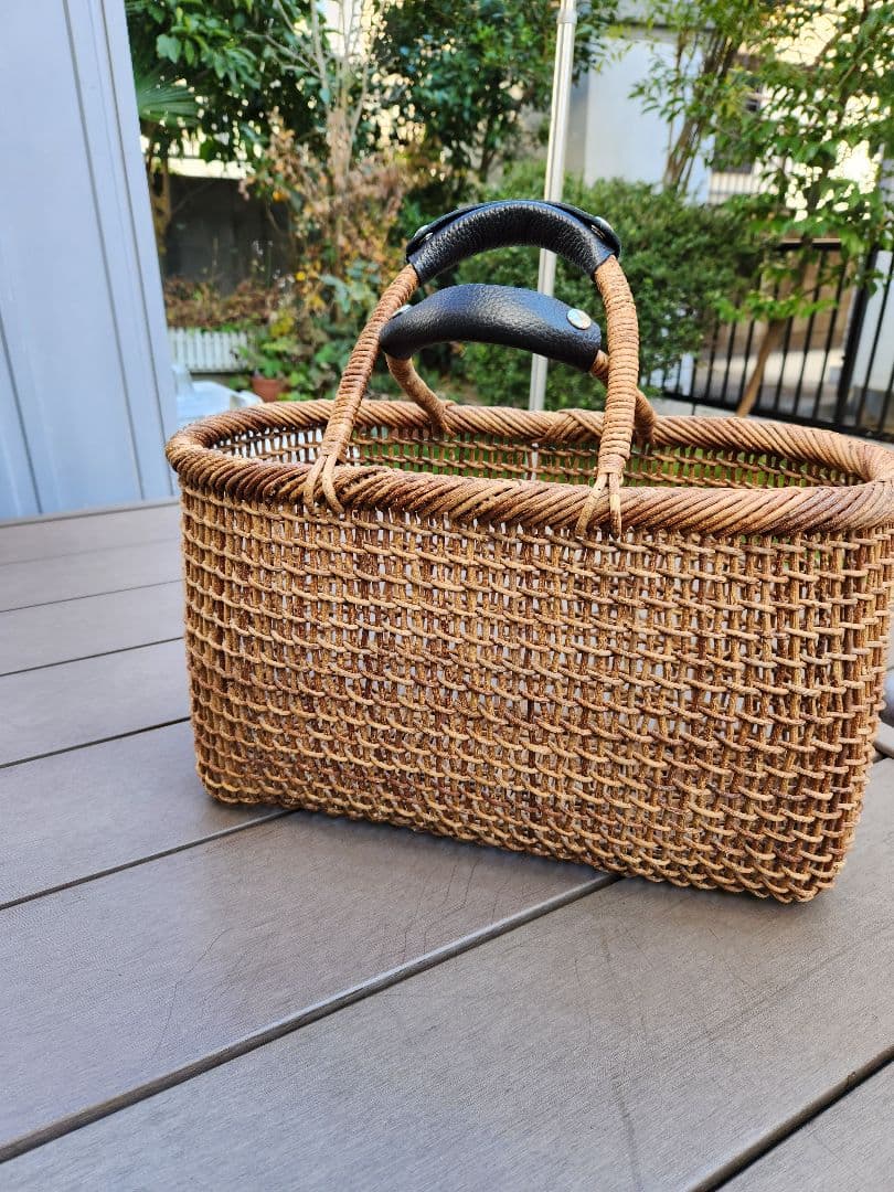 中川原信一先生 あけびかごバッグ 大