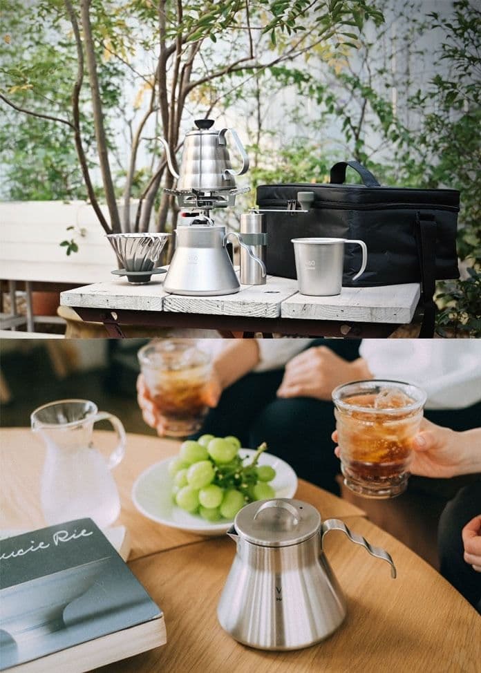 こちらは限定のセットHARIO V60シリーズのコーヒー用品5点セットです。