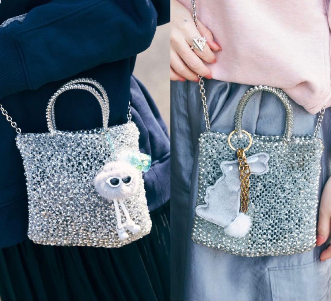 ANTE PRIMA アンテプリマ　ワイヤーバッグ　シルバ ー　ミニアトゥーラ