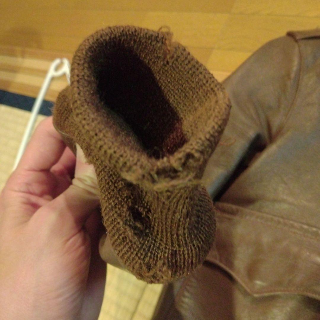 リアルマッコイズ　A2 　フライトジャケット ブラウン