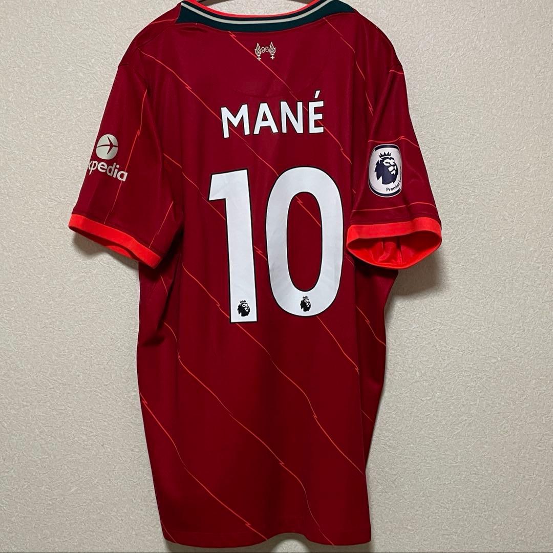 【希少】21-22 リバプール マネ XL ホーム フルパッチ 正規品