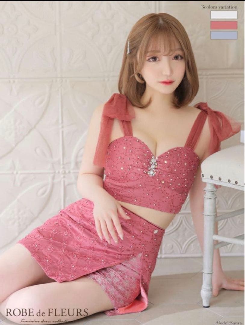 【ROBEdeFLEURS/ローブドフルール】キャバドレス