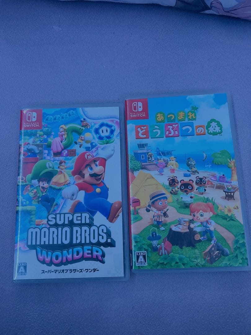 スーパーマリオブラザーズ ワンダー & あつまれ どうぶつの森 セット 任天堂