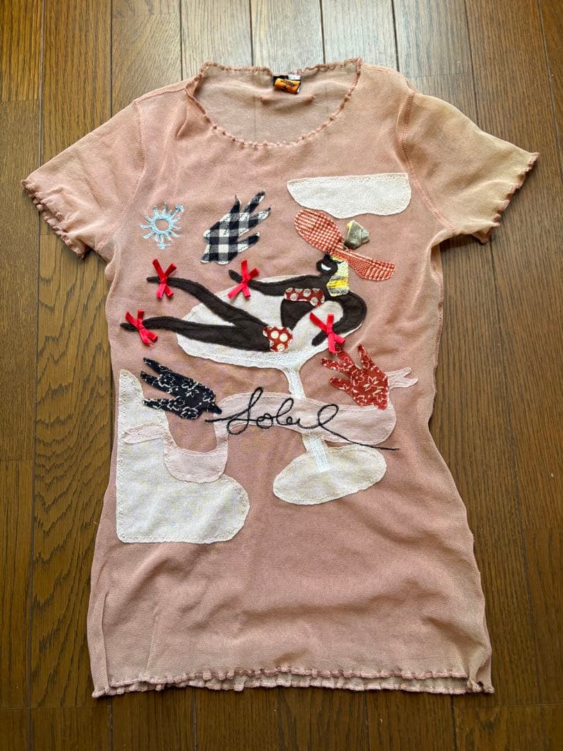 Jean Paul Gaultier パワーネット トップス カットソー